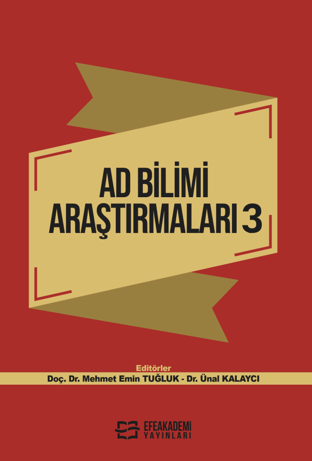 AD BİLİMİ ARAŞTIRMALARI 3