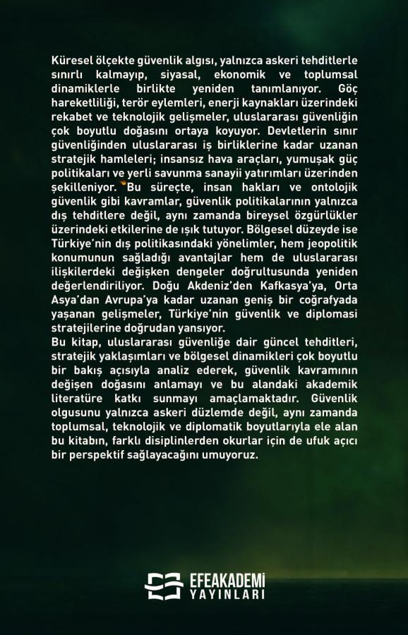 E-Kitap - ULUSLARARASI GÜVENLİK STRATEJİLERİ Küresel Sorunlar, Bölgese